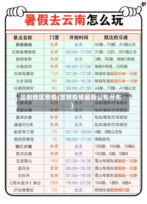 昆明地区疫情(昆明疫情最新公布分布)-第3张图片