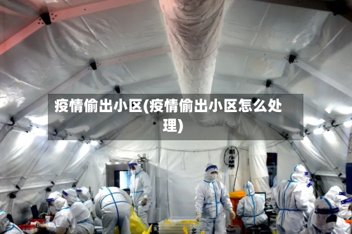 疫情偷出小区(疫情偷出小区怎么处理)-第2张图片