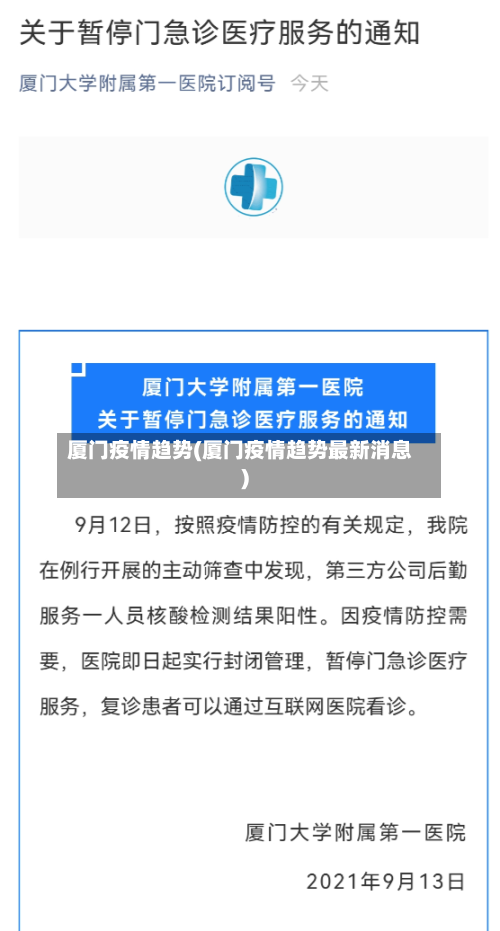 厦门疫情趋势(厦门疫情趋势最新消息)-第1张图片