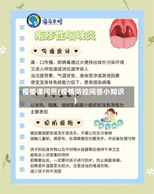 疫情课问答(疫情防控问答小知识)-第1张图片