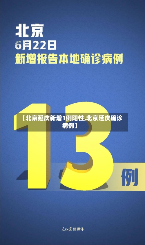 【北京延庆新增1例阳性,北京延庆确诊病例】-第1张图片