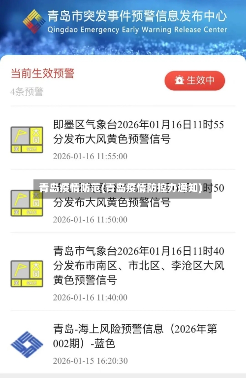 青岛疫情防范(青岛疫情防控办通知)-第1张图片