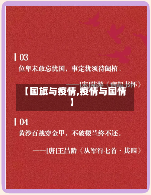 【国旗与疫情,疫情与国情】-第1张图片