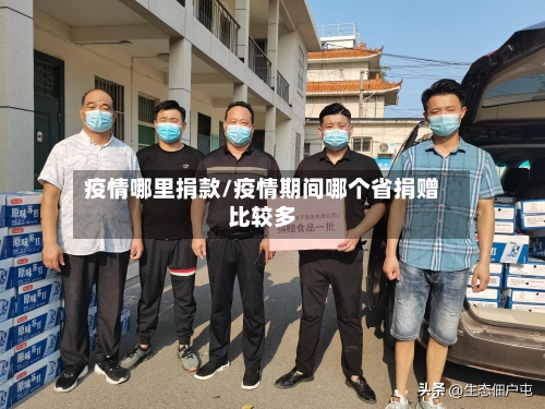 疫情哪里捐款/疫情期间哪个省捐赠比较多-第3张图片