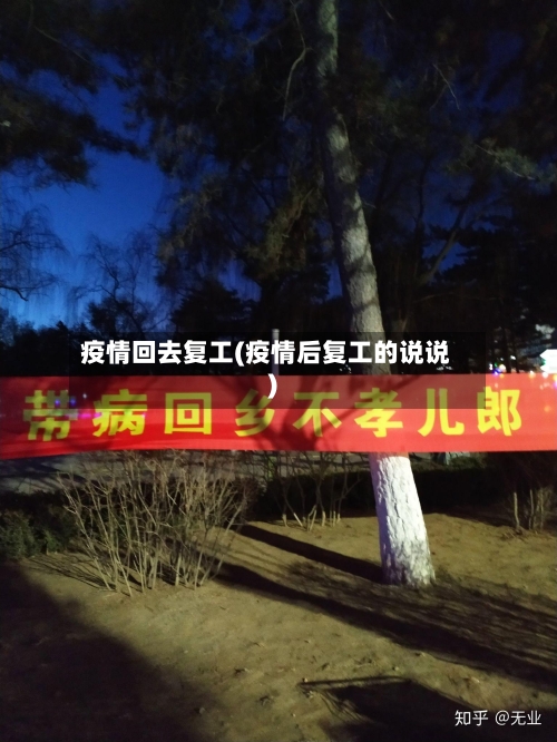 疫情回去复工(疫情后复工的说说)-第2张图片